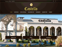 Tablet Screenshot of castello-events.ro